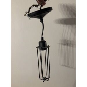 Black Farmhouse Light Fixture No Bulbs Included Farmhouse Ceiling Light Black